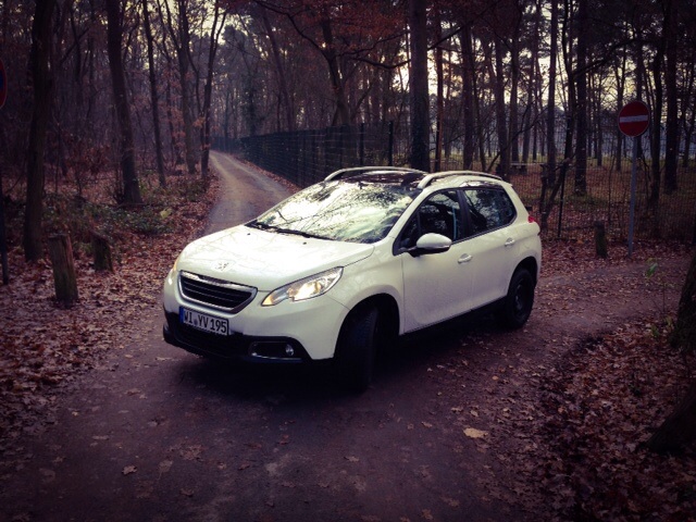 Probefahrt: Peugeot 2008 Active e-HDi FAP 92 Schneeweiß
